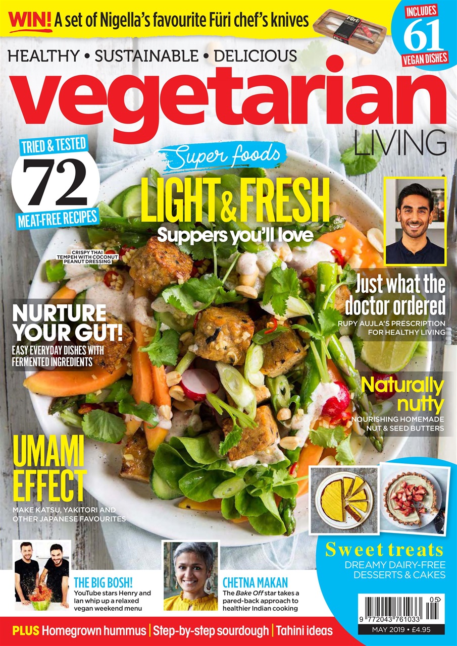 Vegetarian Living Preview Pages
