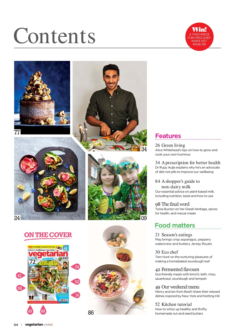 Vegetarian Living Preview Pages