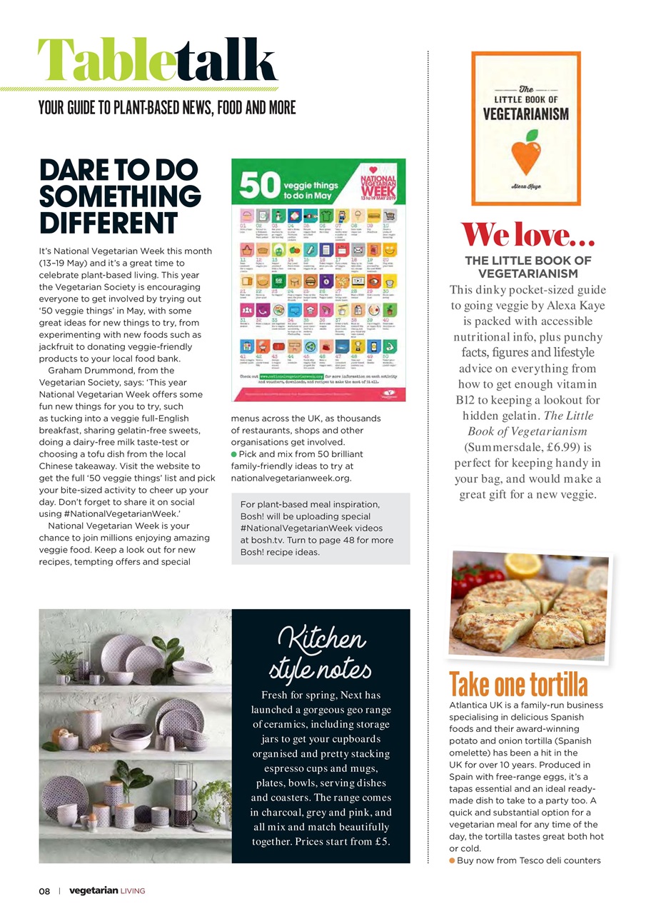 Vegetarian Living Preview Pages