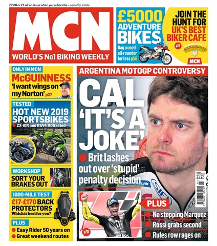 MCN issue 3rd April 2019