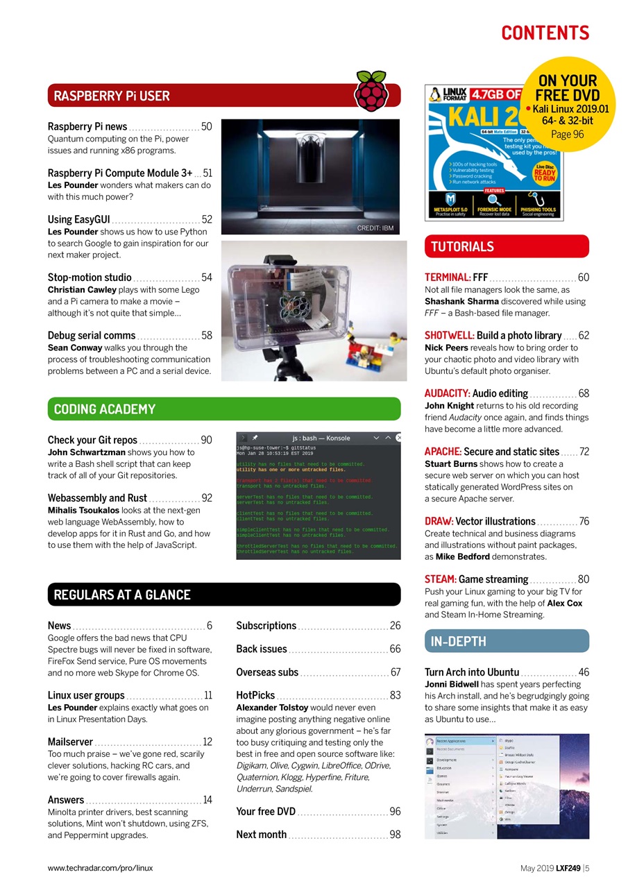 Linux Format Preview Pages