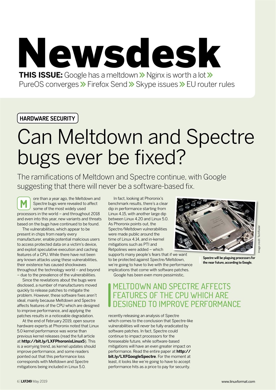 Linux Format Preview Pages