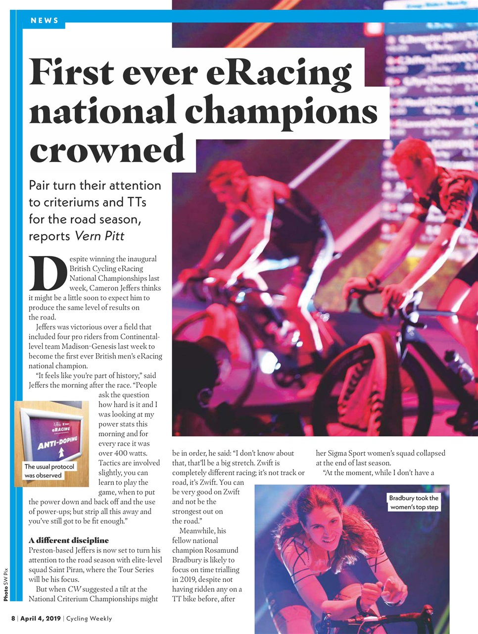 Cycling Weekly Preview Pages