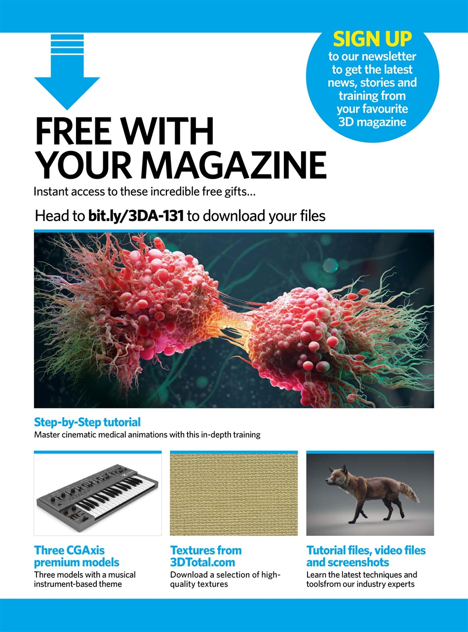 3D Artist Preview Pages