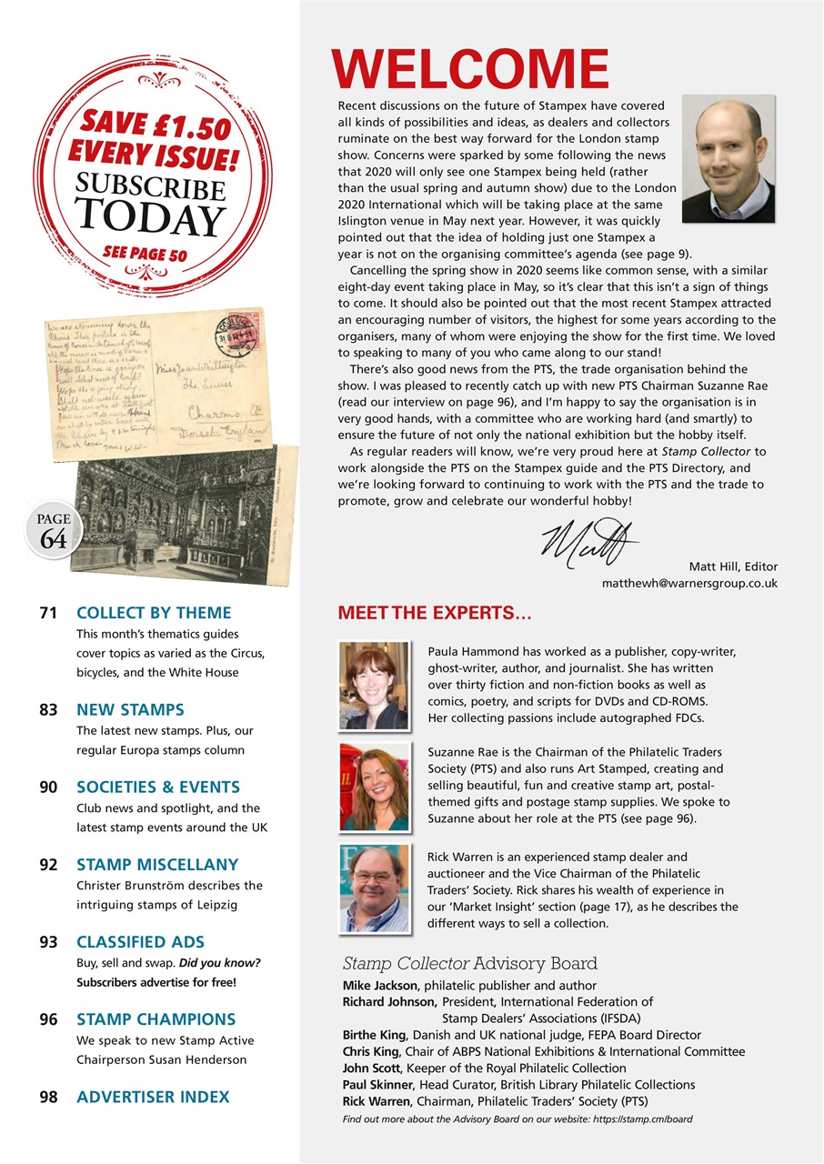 Stamp Collector Preview Pages