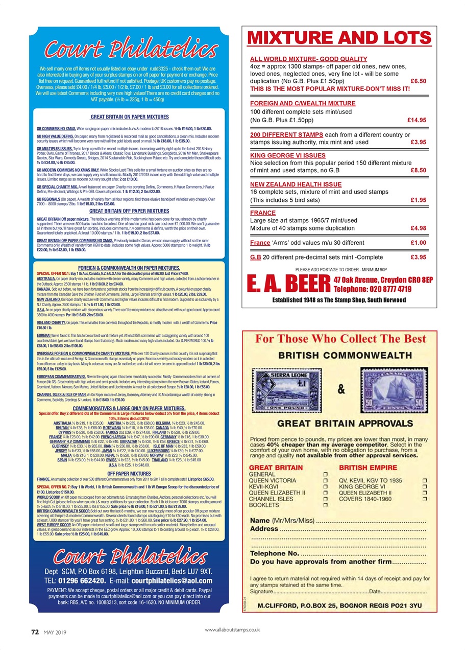 Stamp Collector Preview Pages