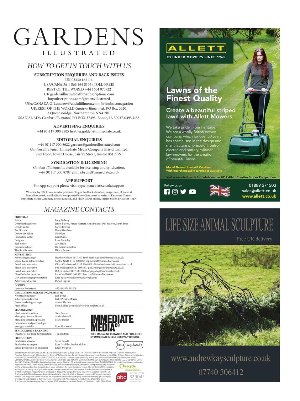 Gardens Illustrated Preview Pages