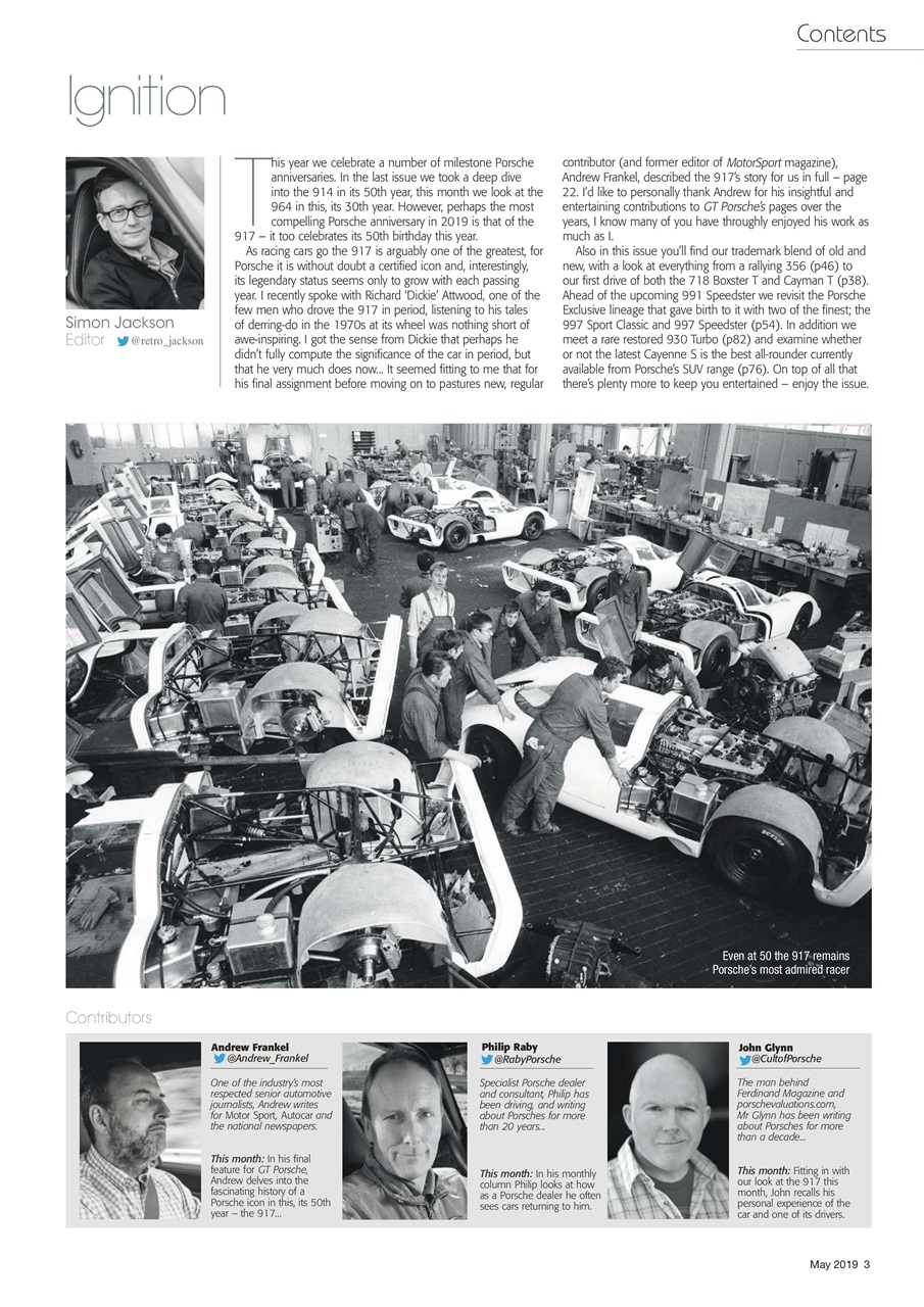 GT Porsche Preview Pages