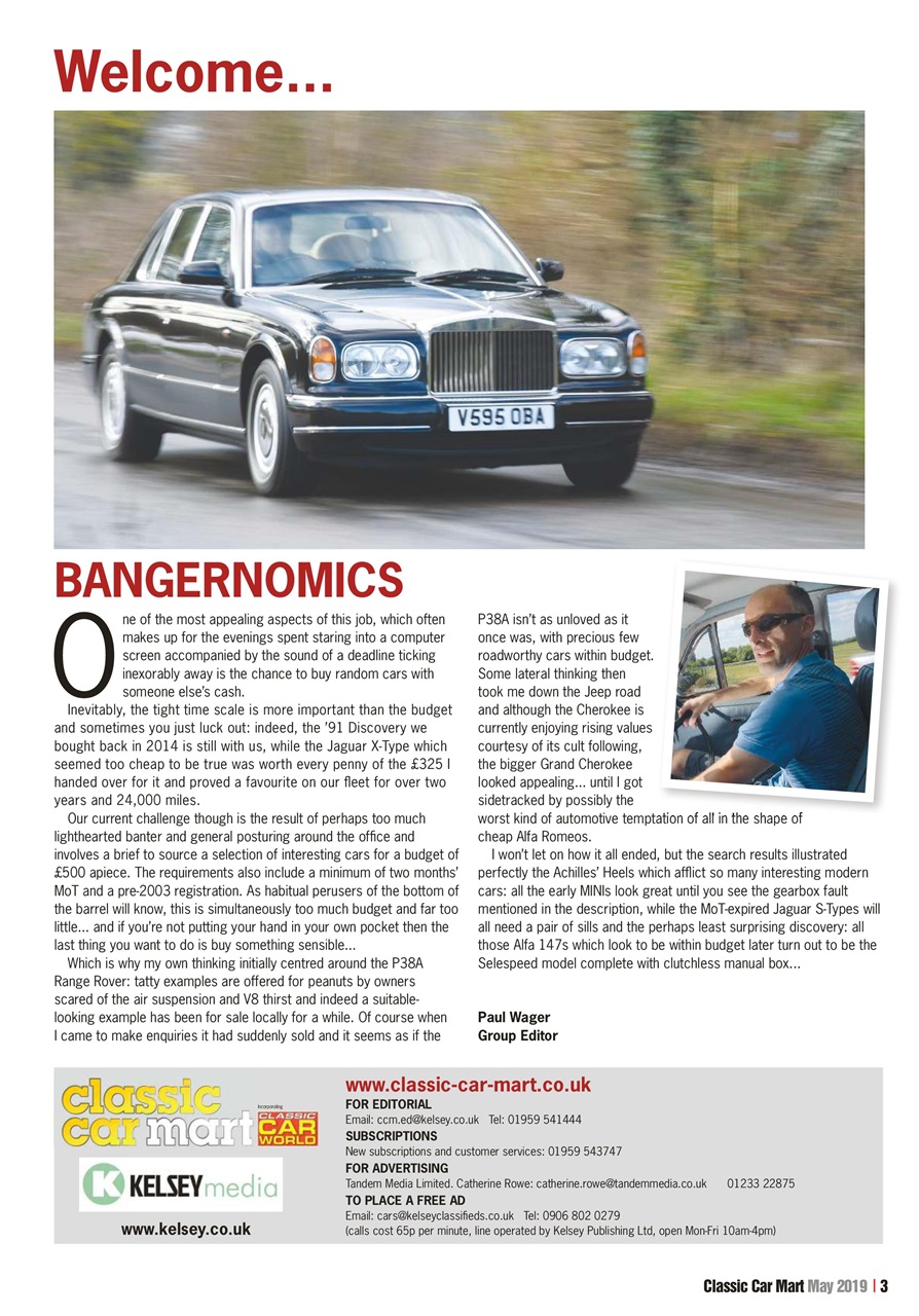 Classic Car Mart Preview Pages