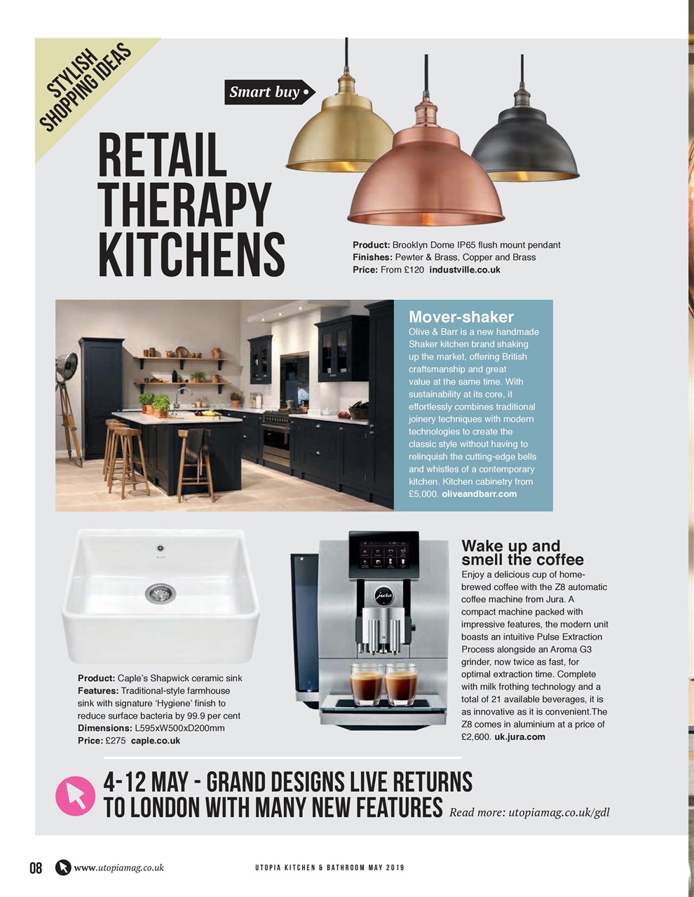 Utopia Kitchen & Bathroom Preview Pages