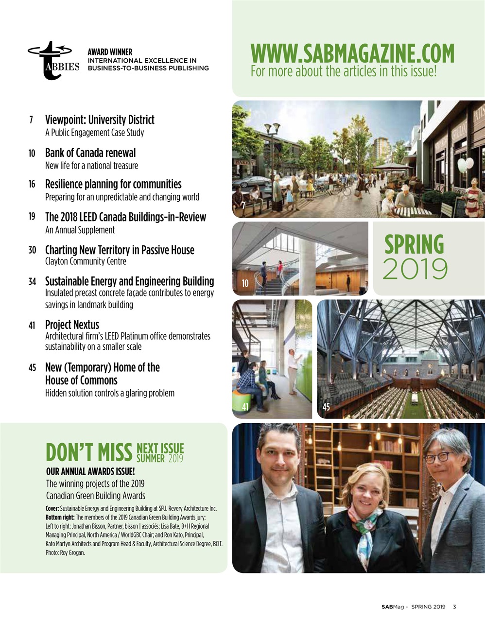 SABMag Preview Pages