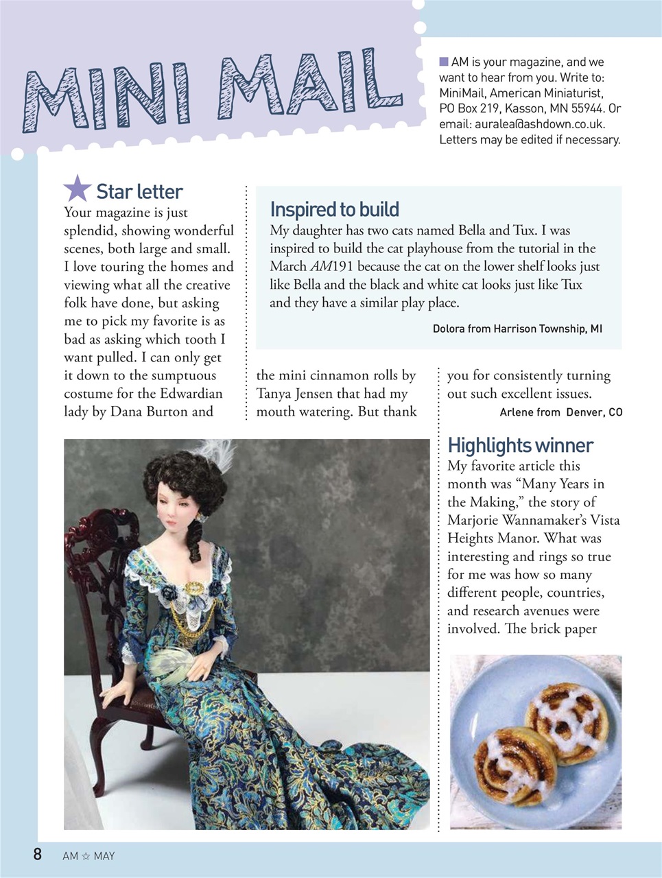 American Miniaturist Preview Pages