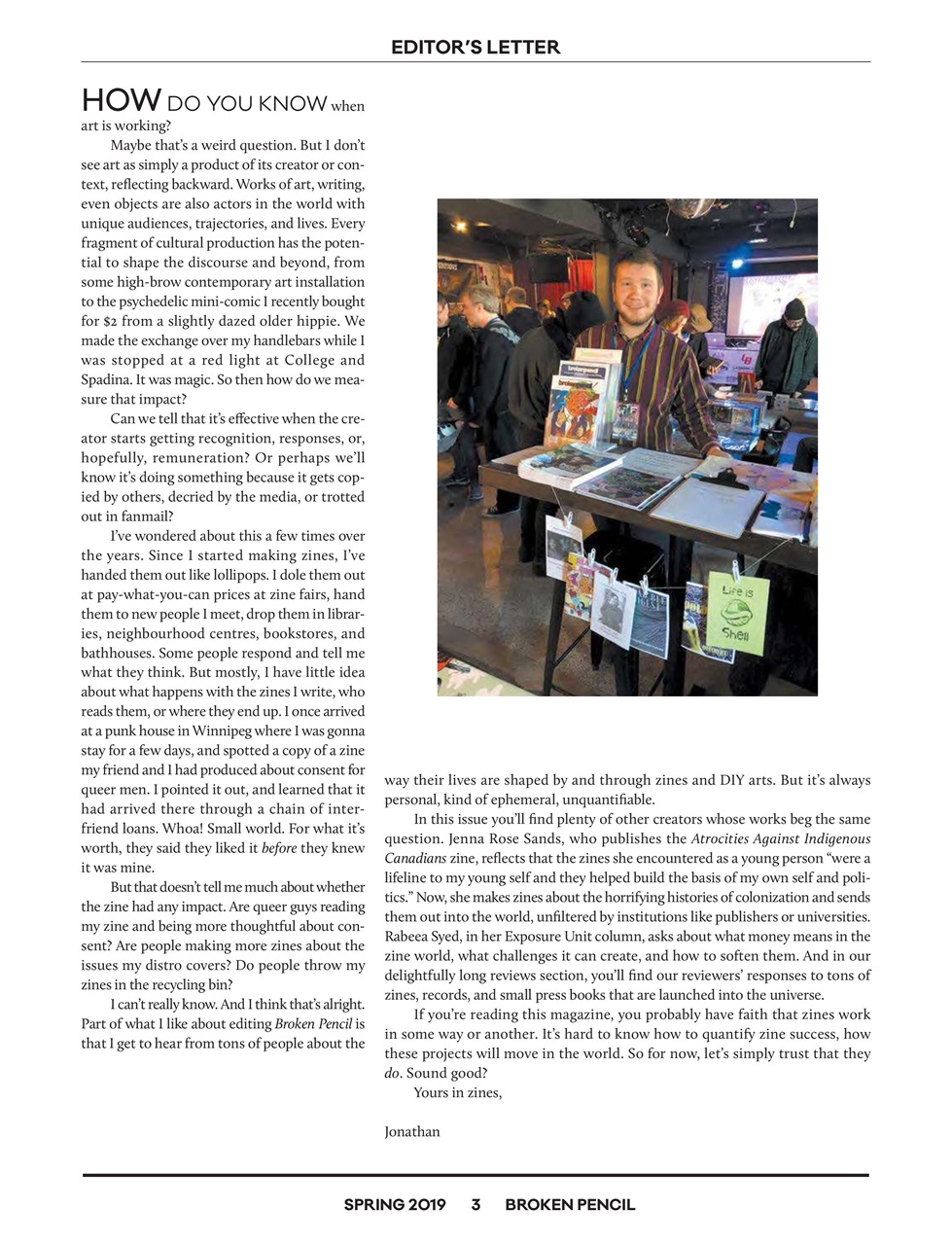 Broken Pencil Preview Pages