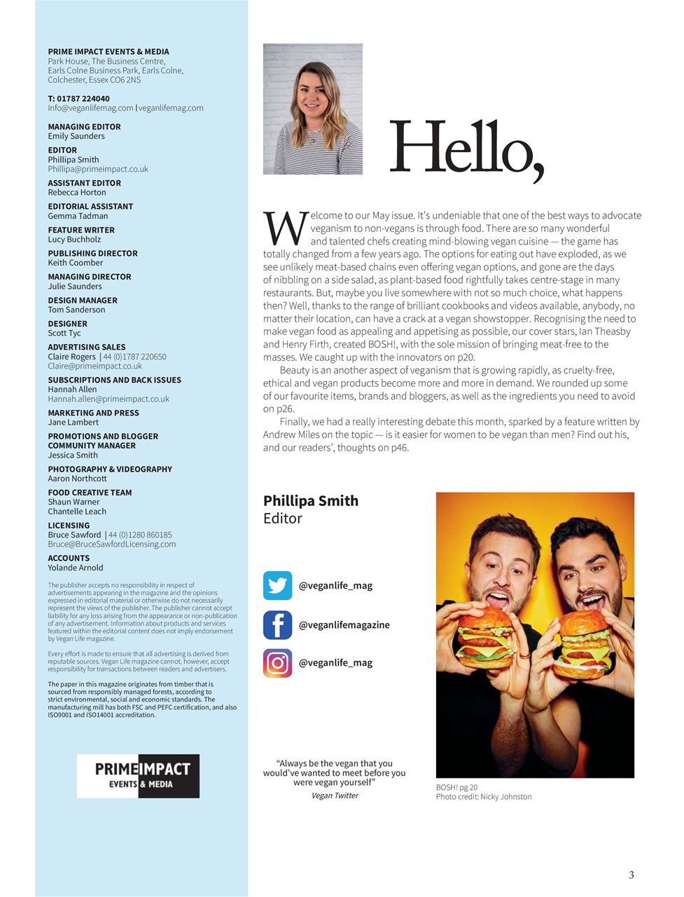 Vegan Life Preview Pages