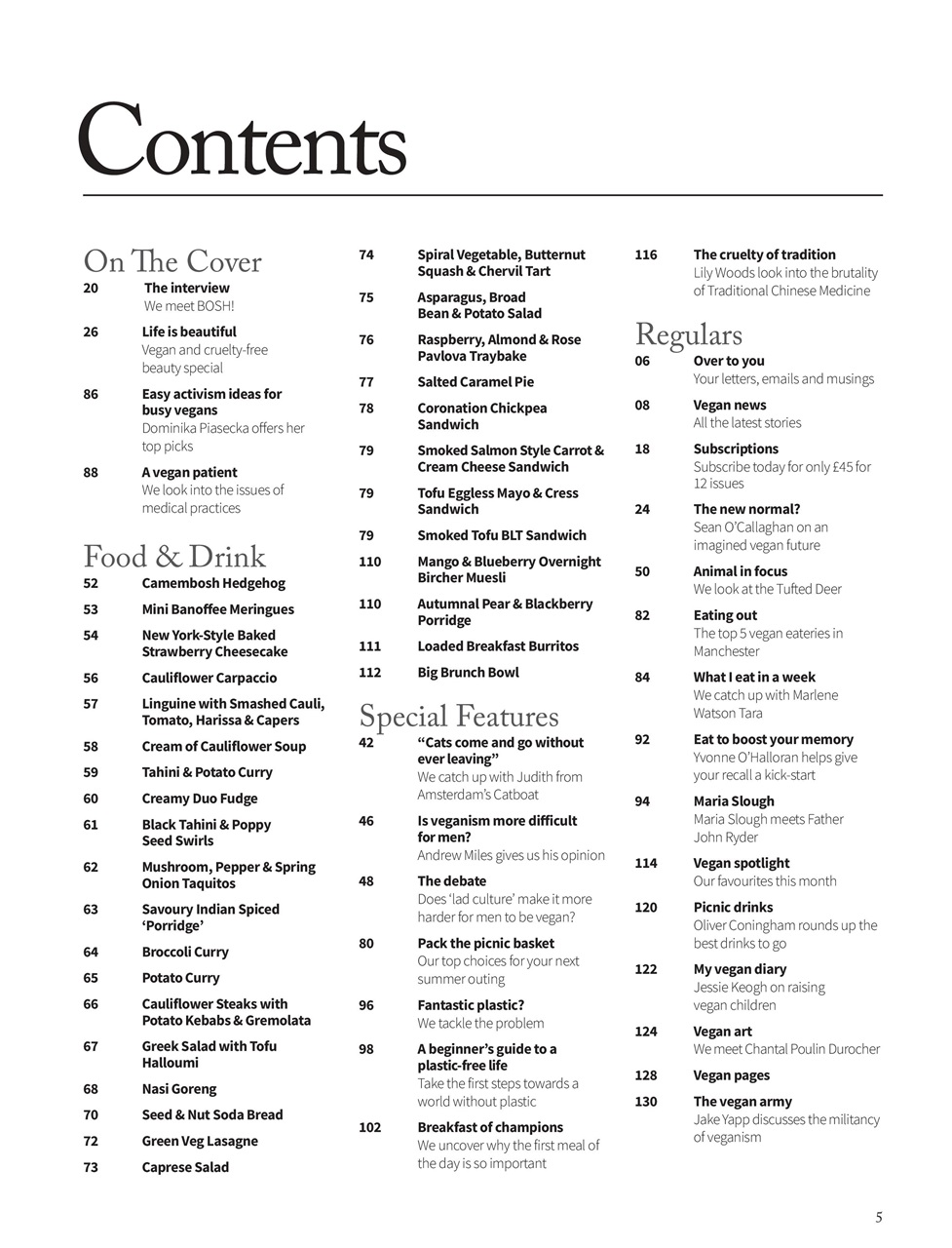 Vegan Life Preview Pages