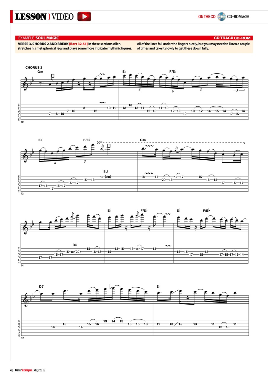 Guitar Techniques Preview Pages
