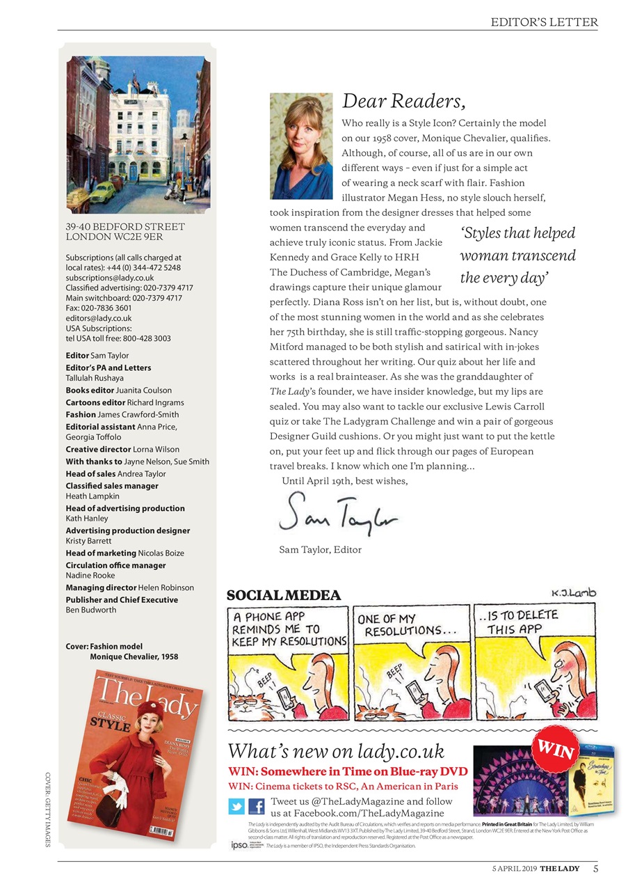 The Lady Preview Pages