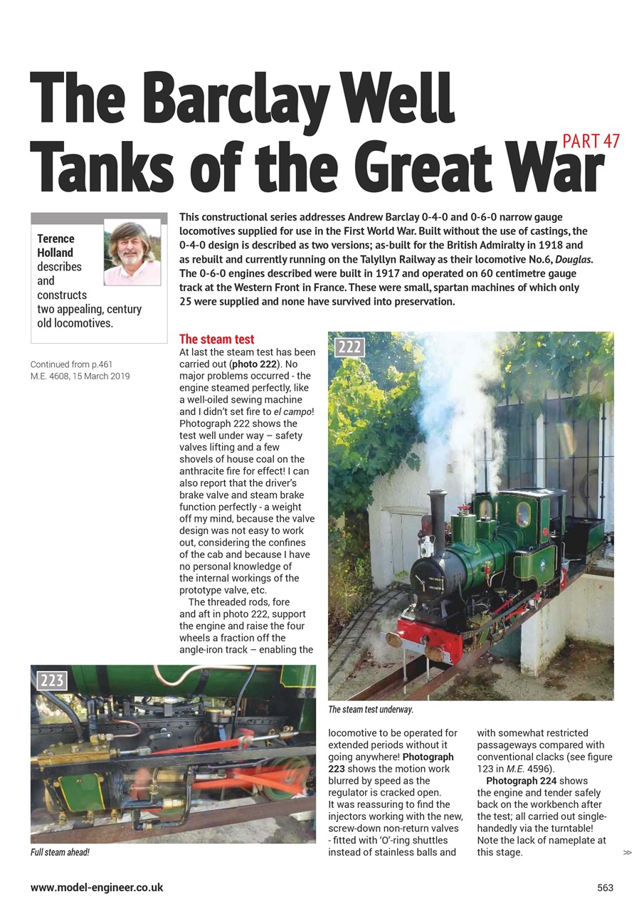 Model Engineer Preview Pages