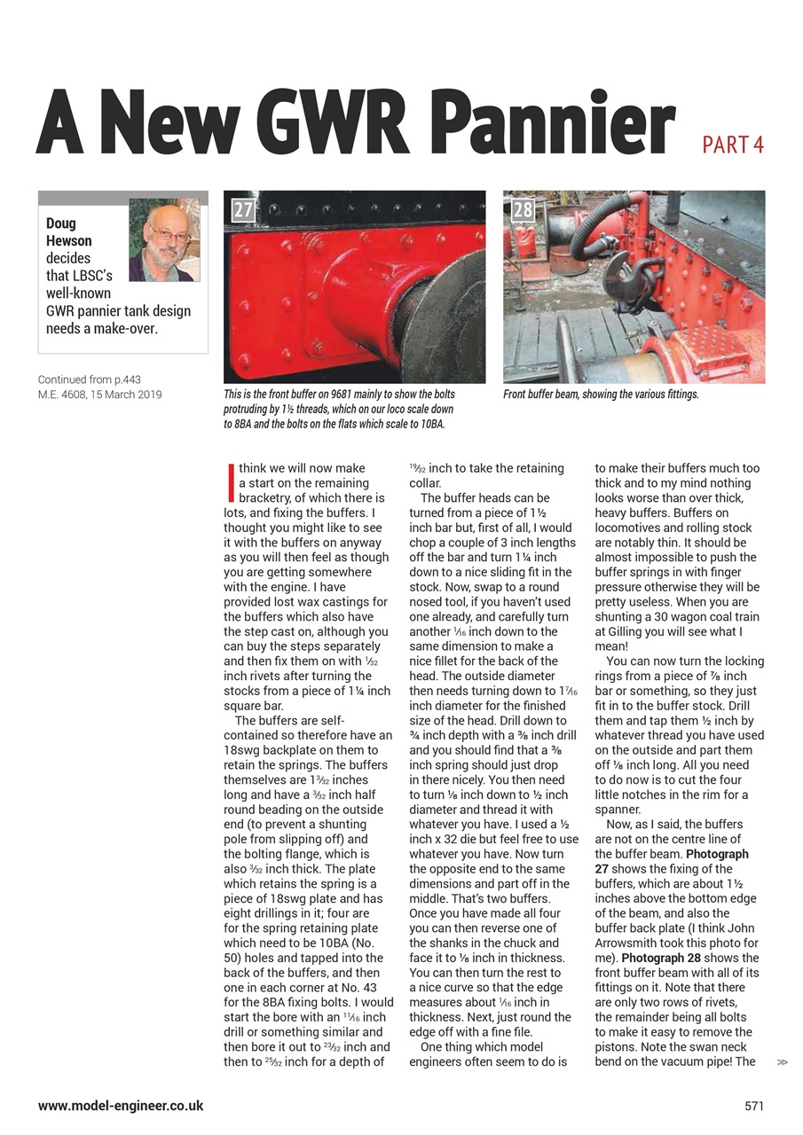 Model Engineer Preview Pages