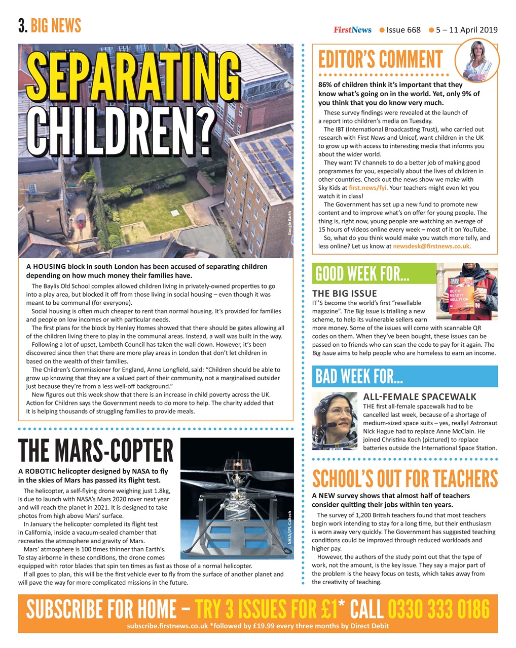 First News Preview Pages