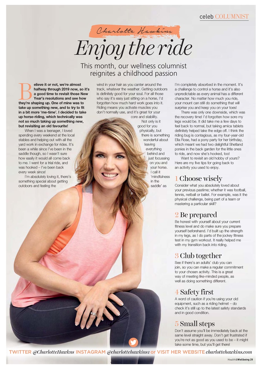 Health & Wellbeing Preview Pages
