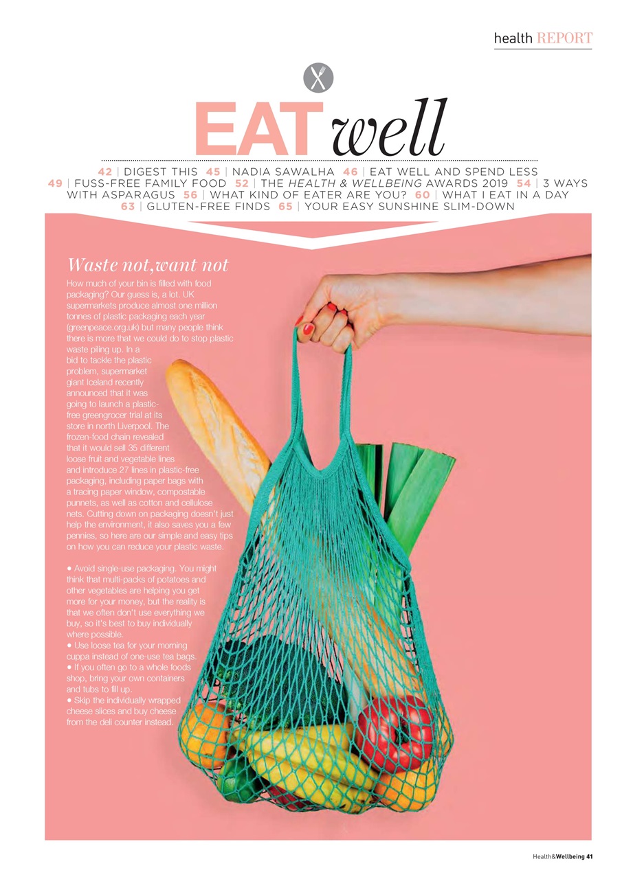 Health & Wellbeing Preview Pages