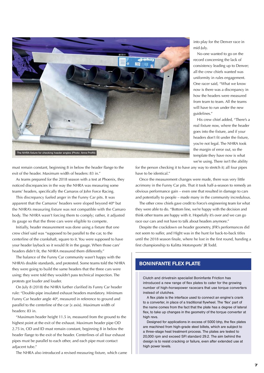 DRAG Race Technology Preview Pages