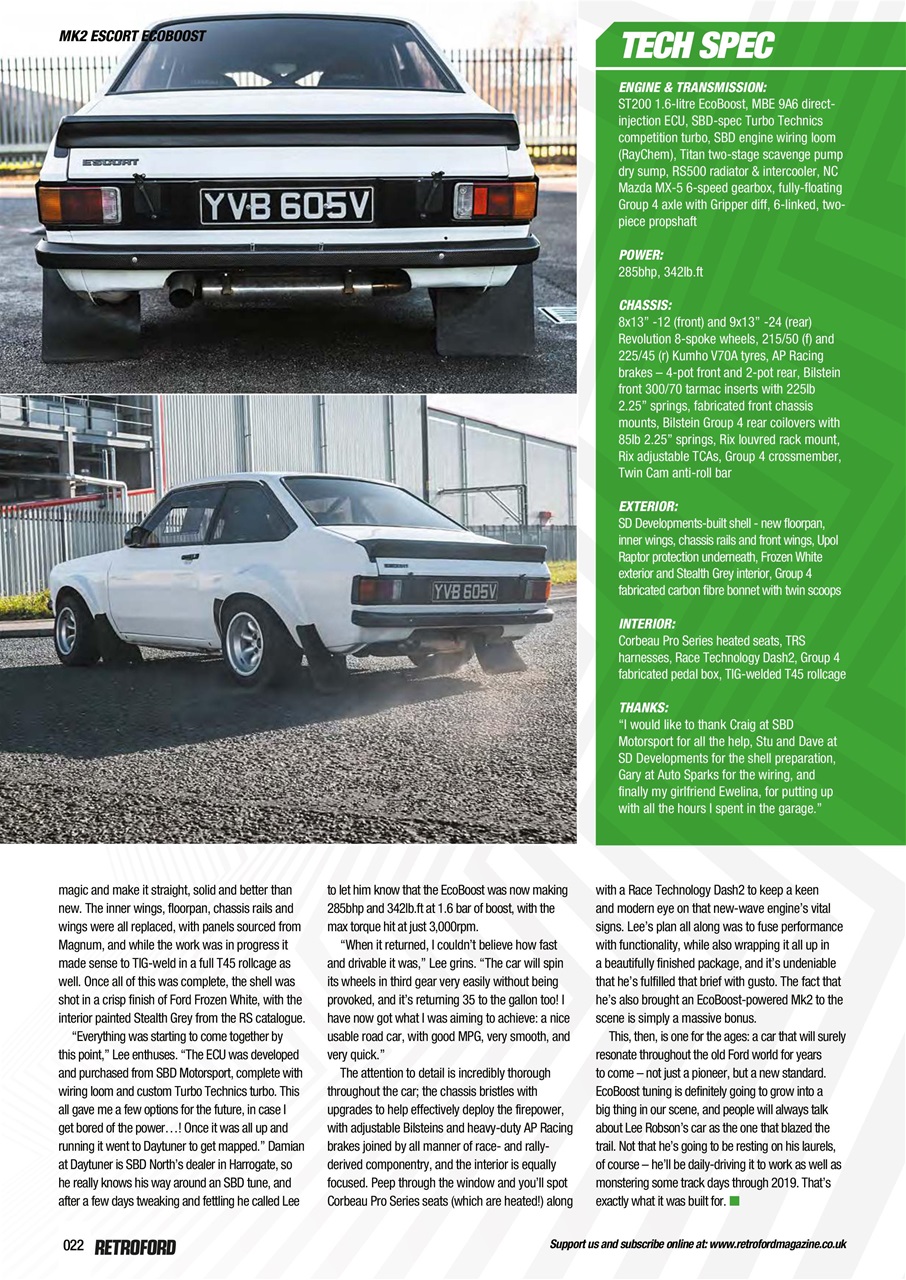 Retro Ford Preview Pages