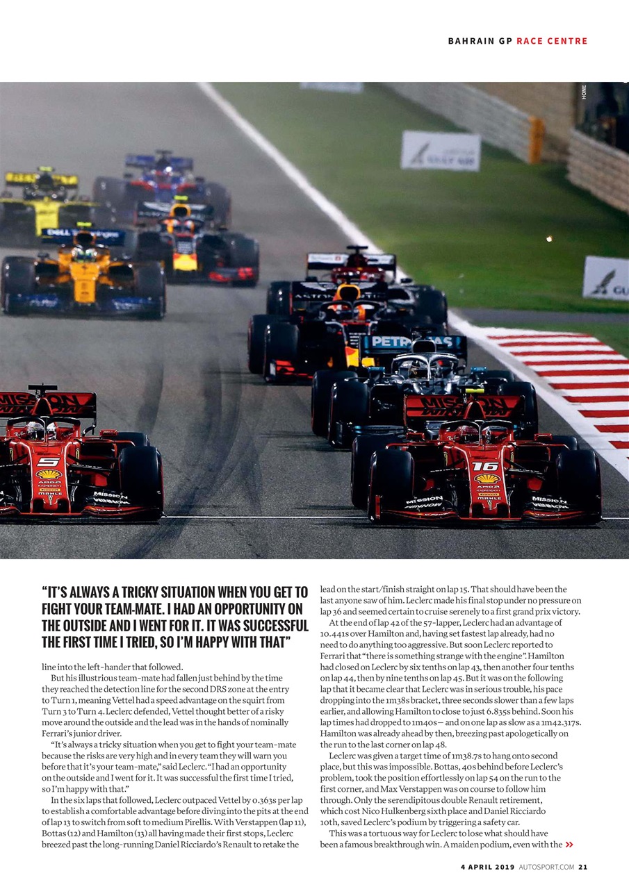 Autosport Preview Pages