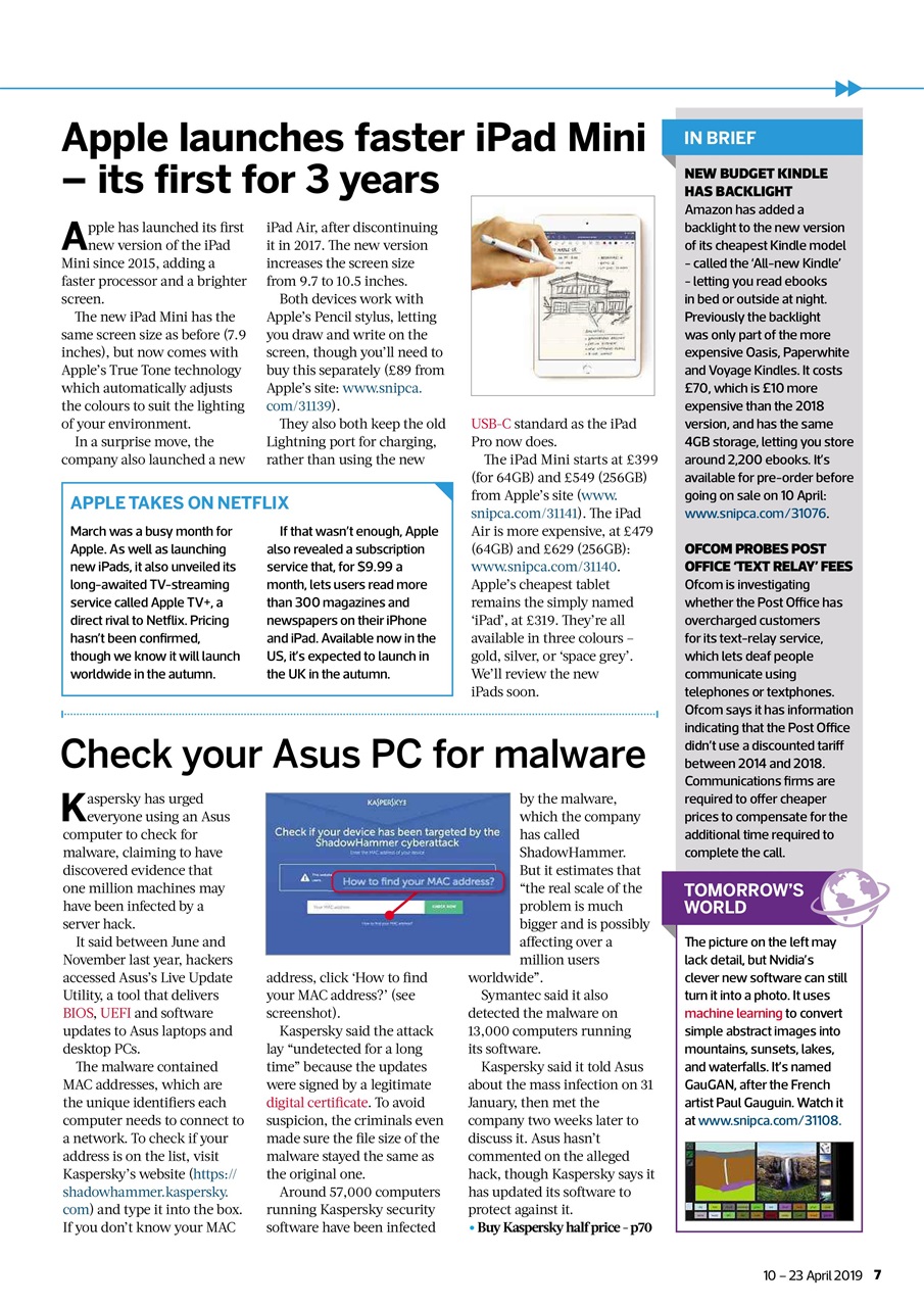 Computer Active Preview Pages