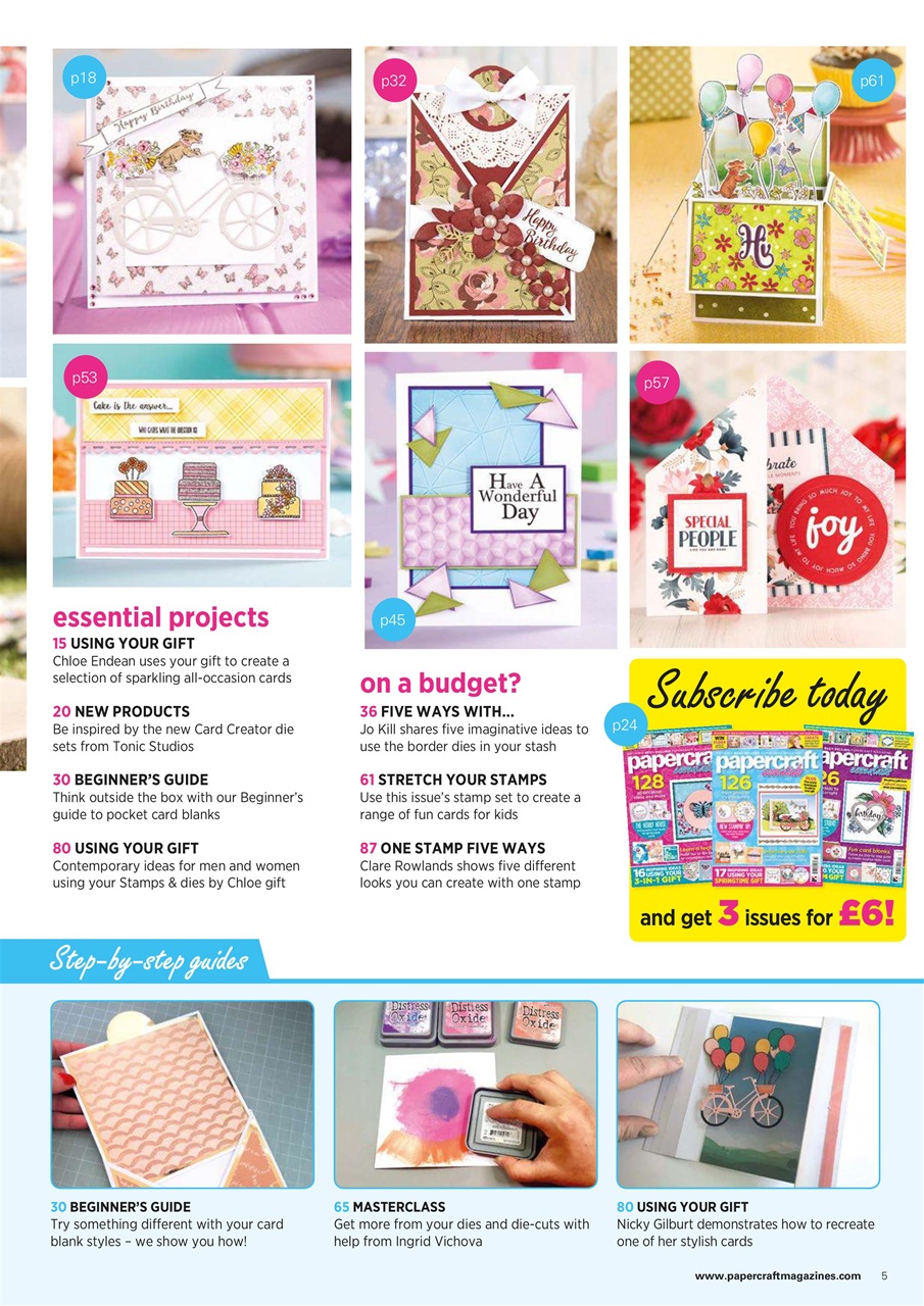 Papercraft Essentials Preview Pages