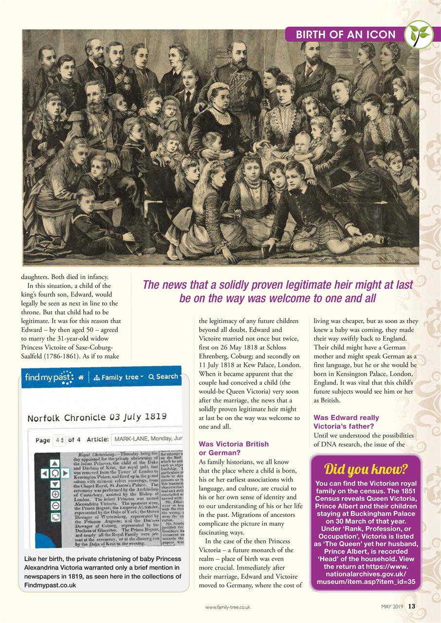 Family Tree Preview Pages