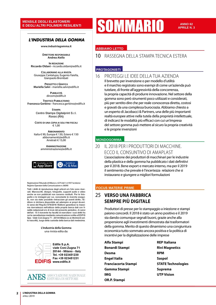 L’industria della Gomma Preview Pages