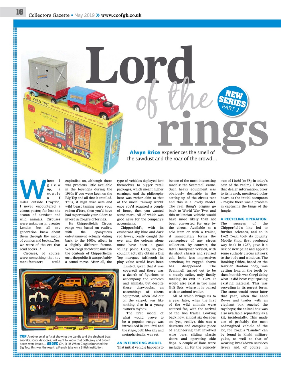 Collectors Gazette Preview Pages