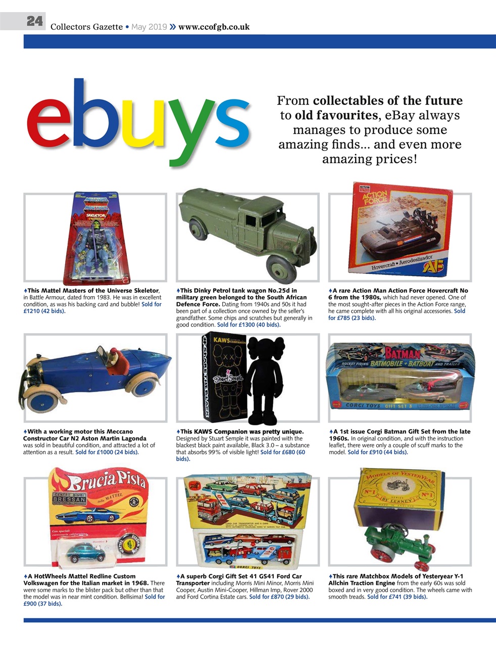 Collectors Gazette Preview Pages