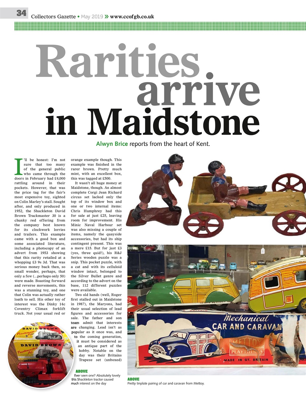 Collectors Gazette Preview Pages