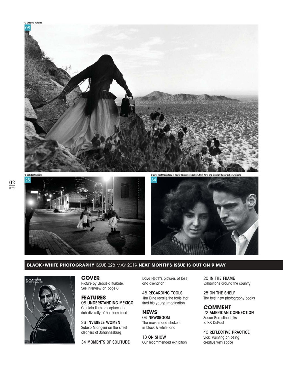 Black+White Photography Preview Pages