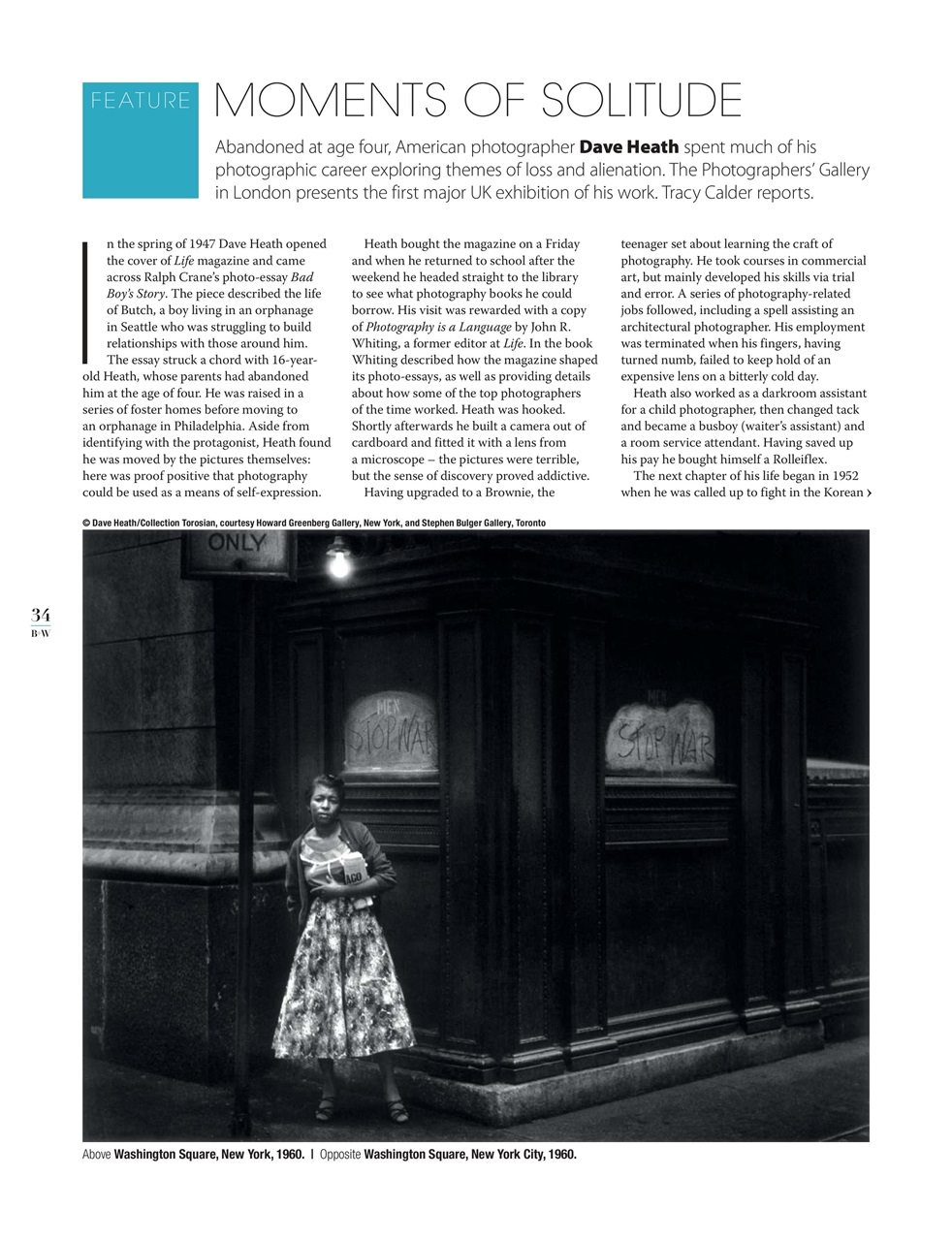 Black+White Photography Preview Pages