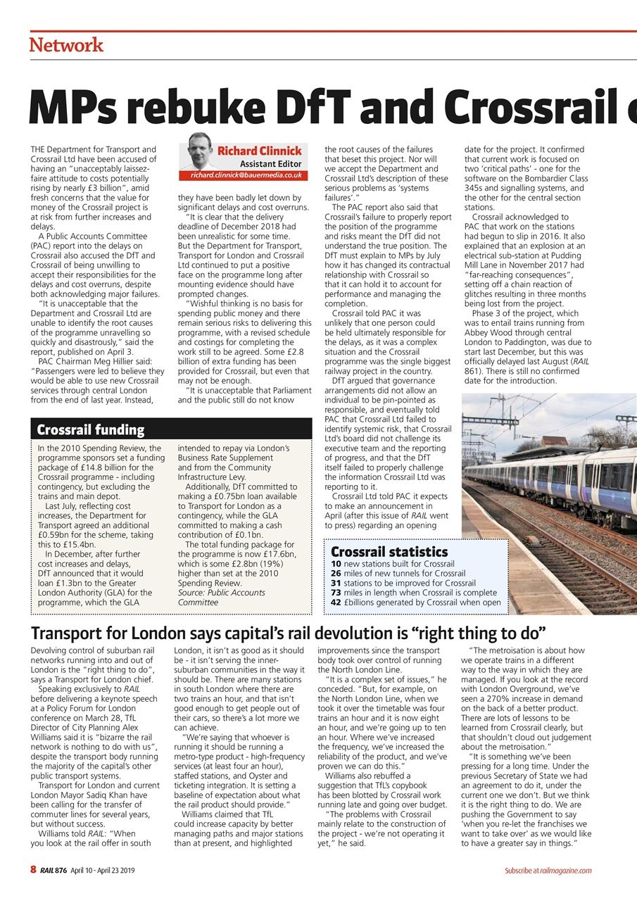 Rail Preview Pages
