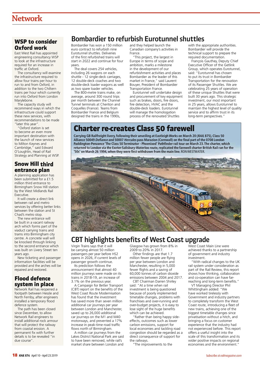 Rail Preview Pages