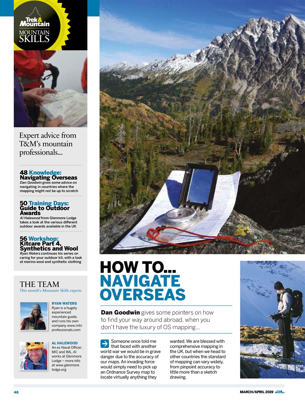 Trek & Mountain Magazine Preview Pages