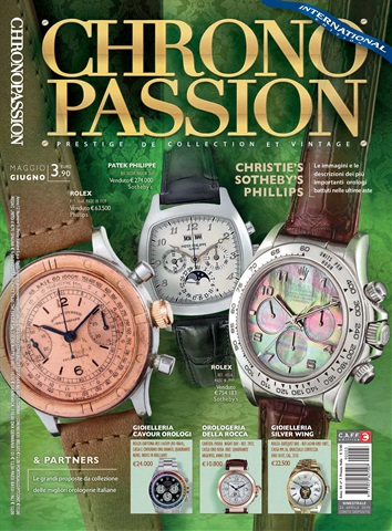 CHRONO PASSION issue N. 3-2019 Maggio/Giugno