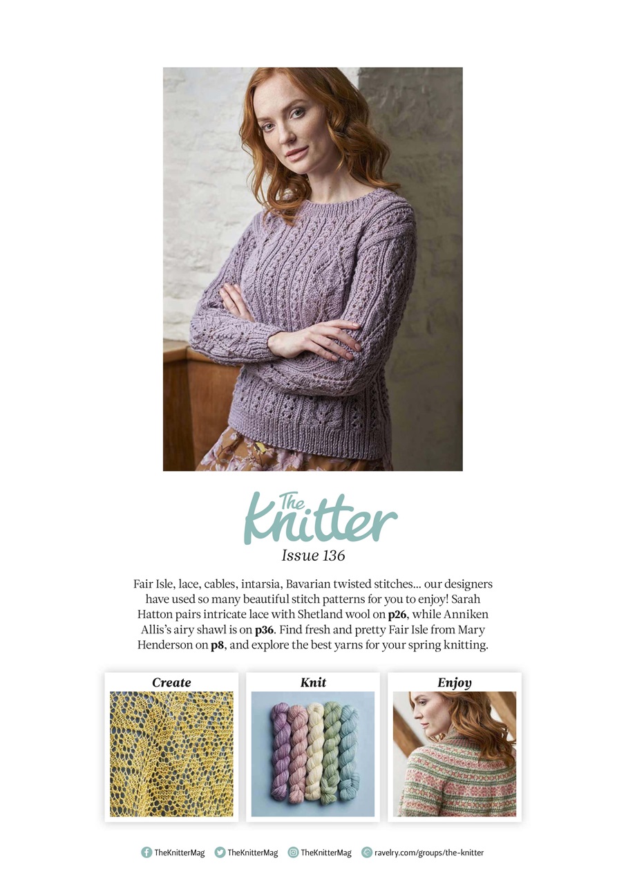 The Knitter Preview Pages