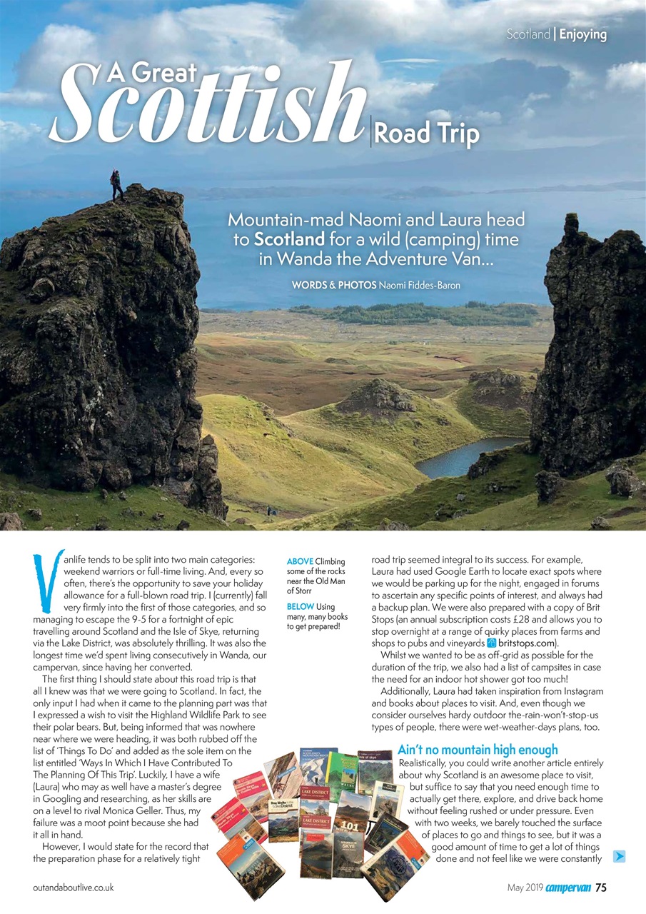 Campervan Preview Pages