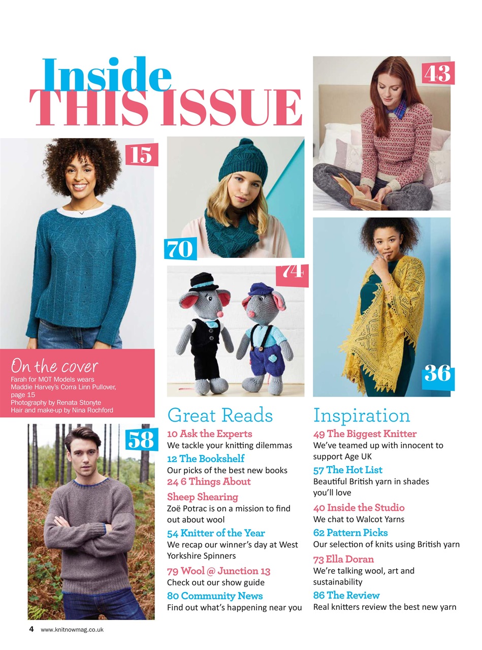 Knit Now Preview Pages