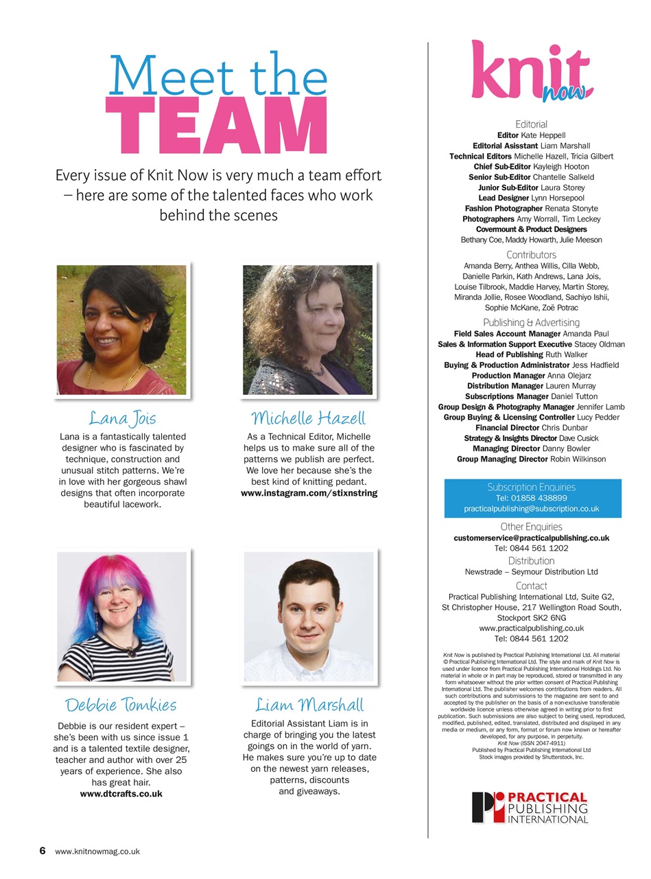 Knit Now Preview Pages