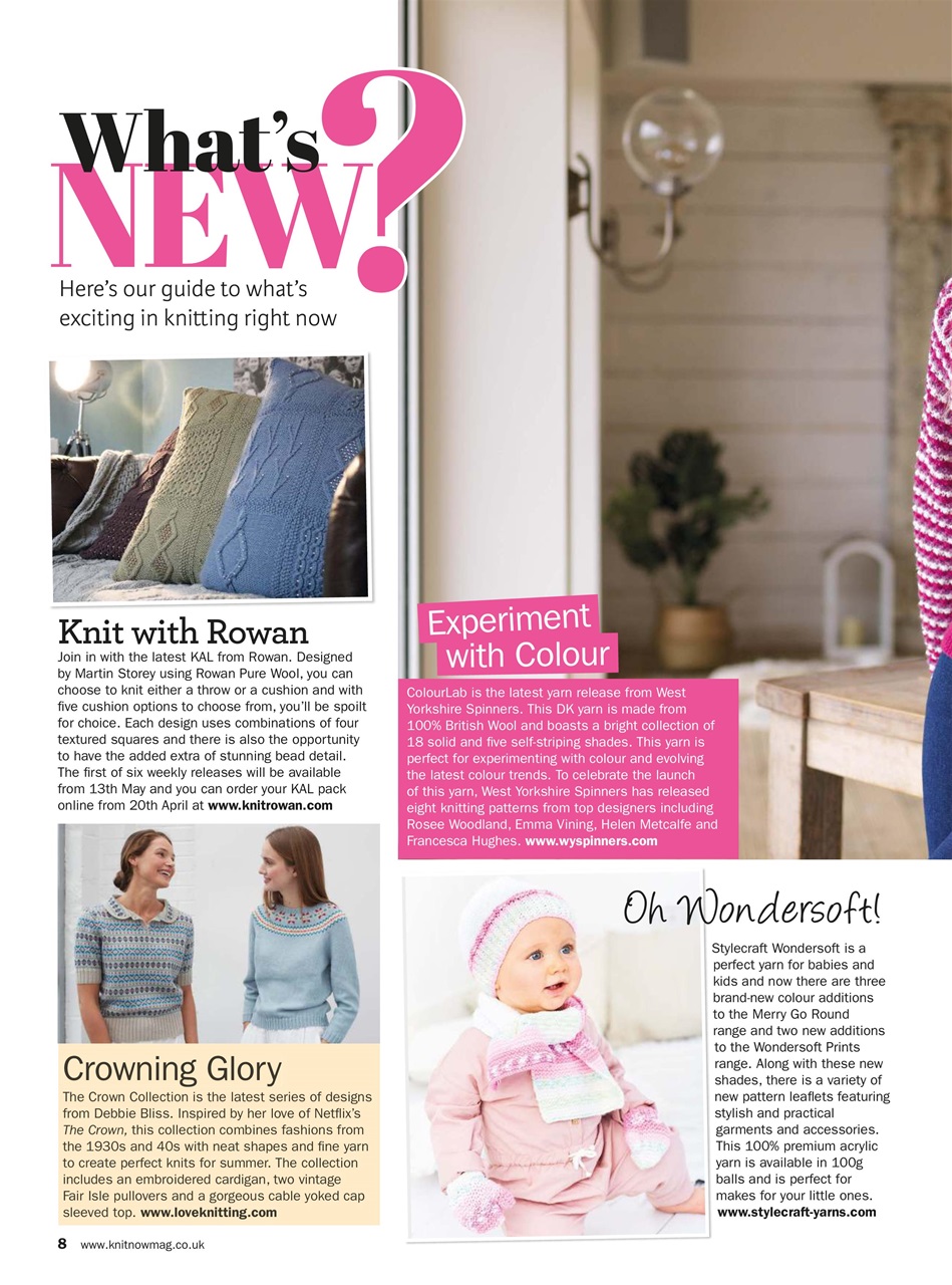 Knit Now Preview Pages