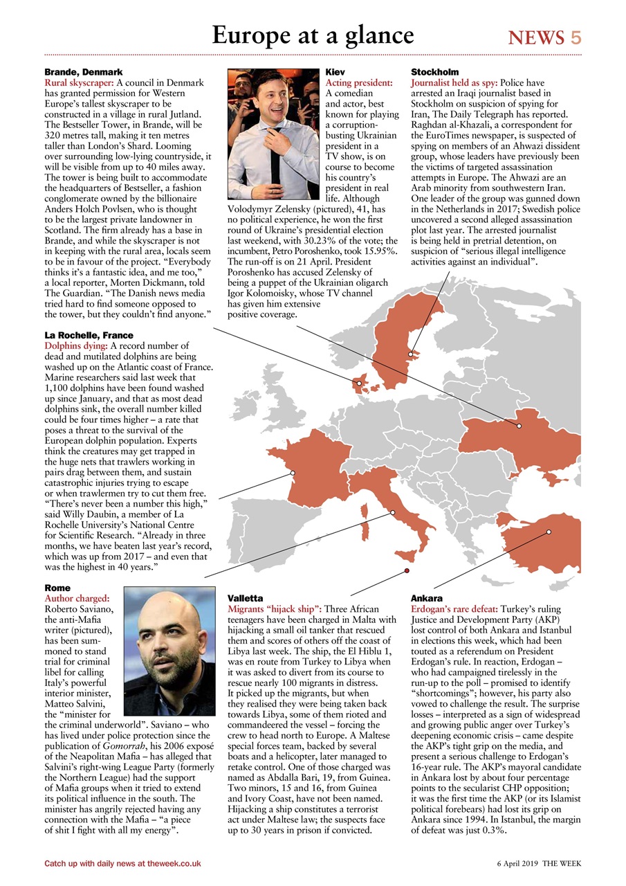 The Week Preview Pages
