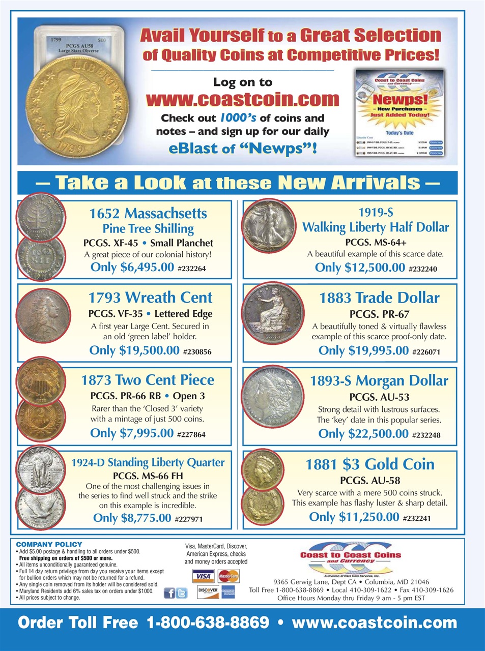 COINage Magazine Preview Pages