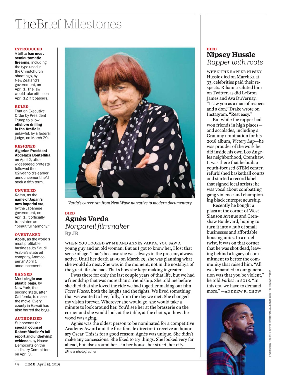 TIME Magazine Europe Preview Pages